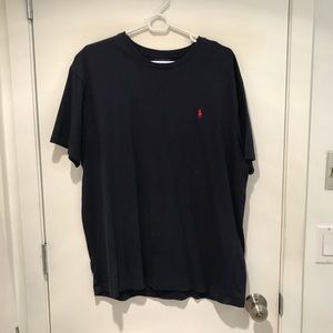 Navy blue polo Ralph Lauren tee